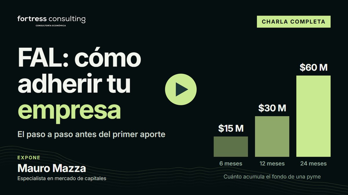 Video de la charla: FAL, cómo adherir tu empresa. El paso a paso antes del primer aporte